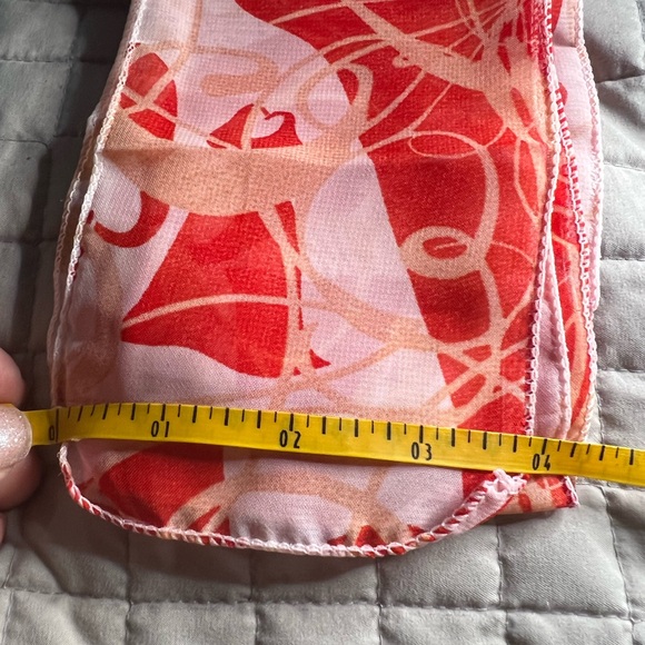 Sheer Breast Cancer Scarf - Picture 6 of 9